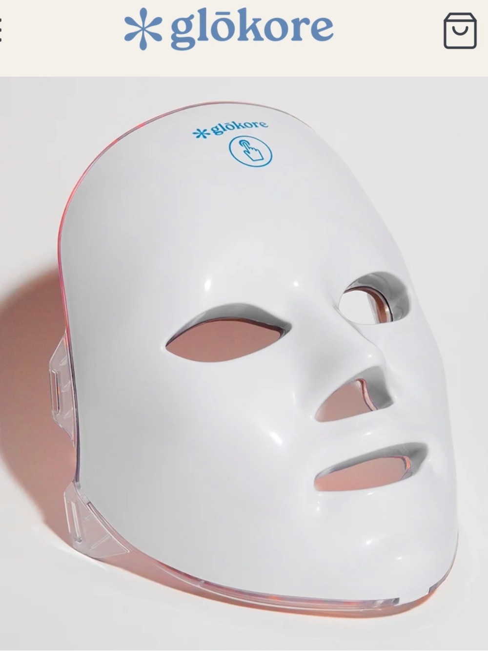 Glokore Red Light Therapy Mask
